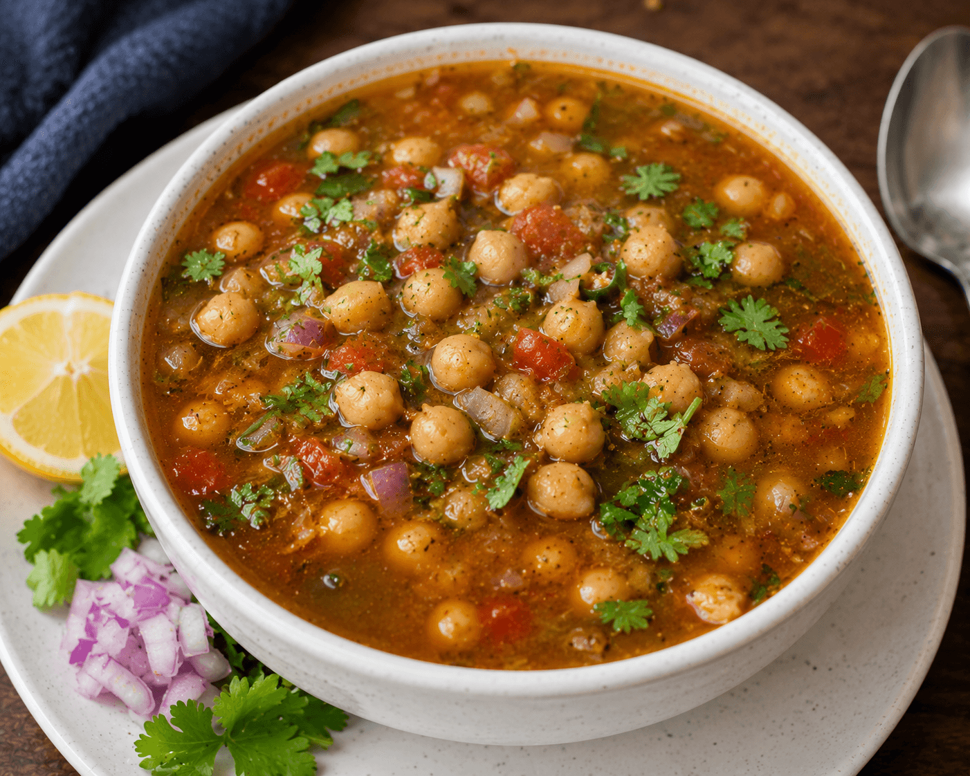 Chola soup at Inaruwa Tass House
