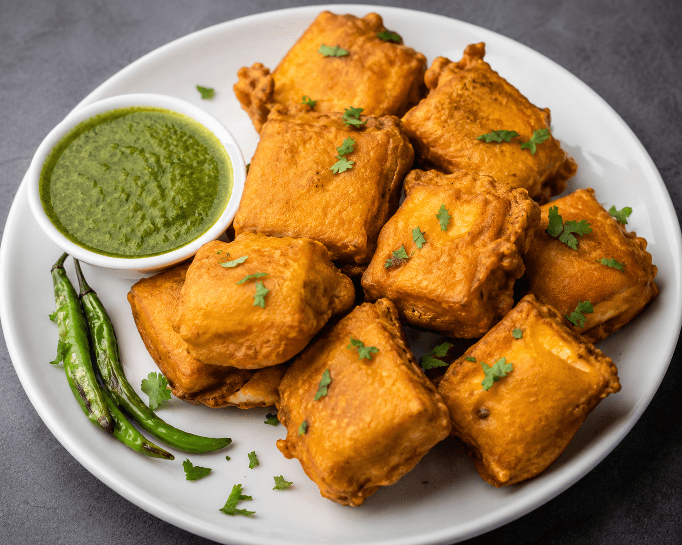 Paneer pakoda at Inaruwa Tass House