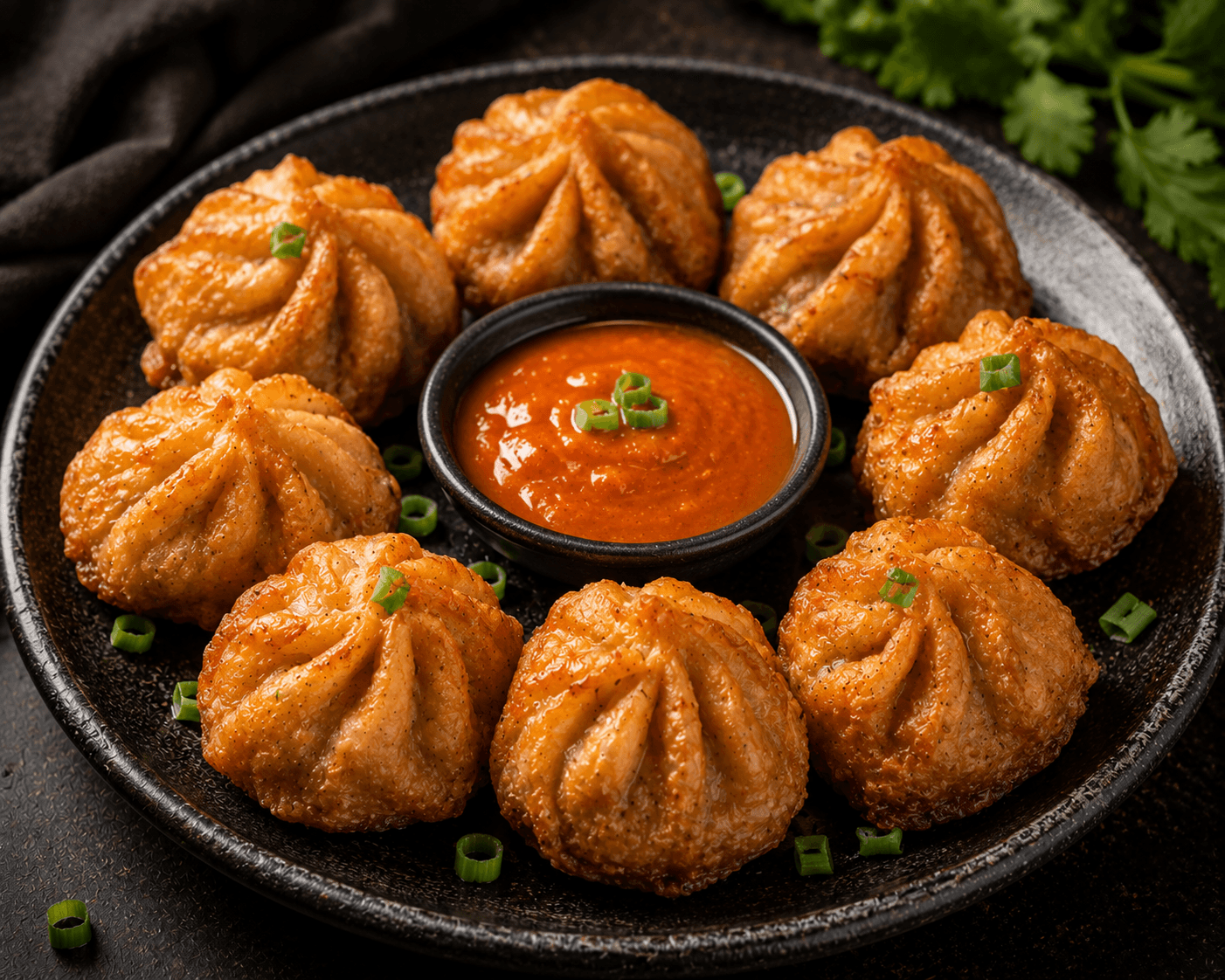Chicken fry momo at Inaruwa Tass House